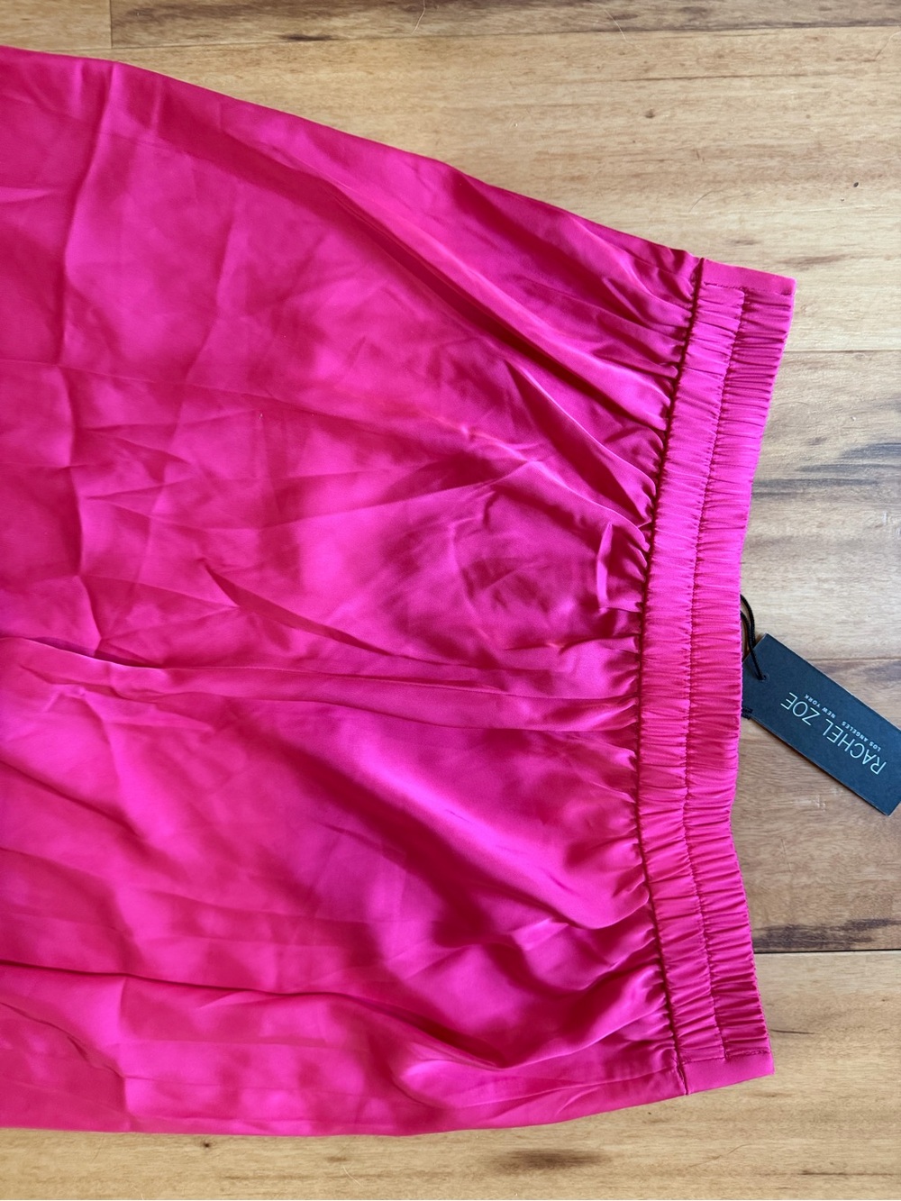 Rachel Zoe Hot Pink Wide-Leg Trousers - Picture 2 of 2